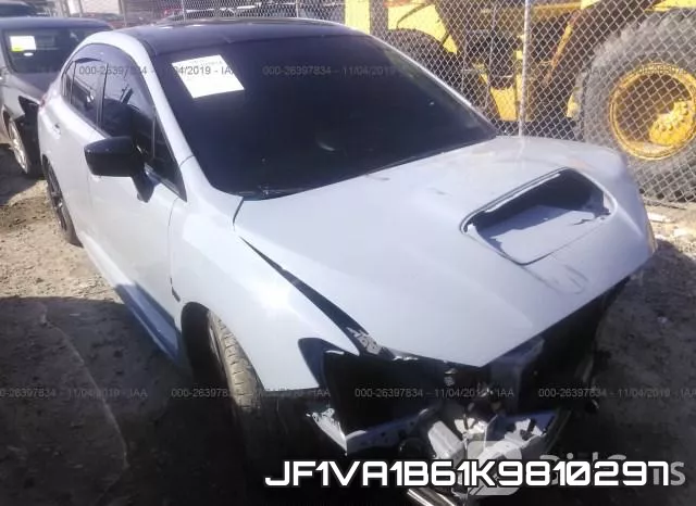 JF1VA1B61K9810297 2019 Subaru WRX, Premium