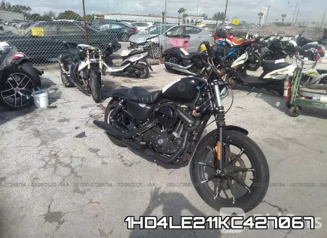 1HD4LE211KC427067 2019 Harley-Davidson XL883, N