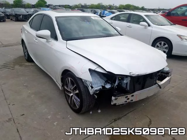 JTHBA1D25K5098728 2019 Lexus IS, 300