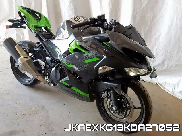 JKAEXKG13KDA27052 2019 Kawasaki EX400