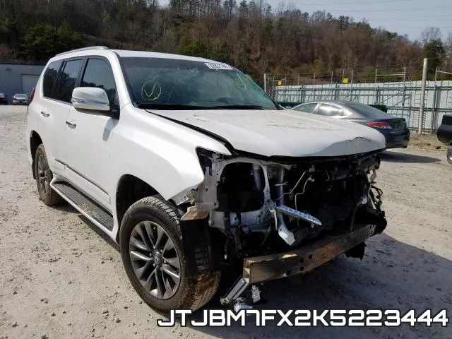 JTJBM7FX2K5223444 2019 Lexus GX, 460