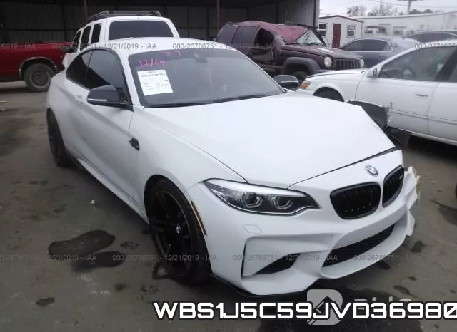 WBS1J5C59JVD36980 2018 BMW M2
