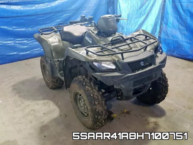 5SAAR41A8H7100751 2017 Suzuki LT-A750, X
