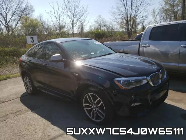 5UXXW7C54J0W65111 2018 BMW X4, Xdrivem40I