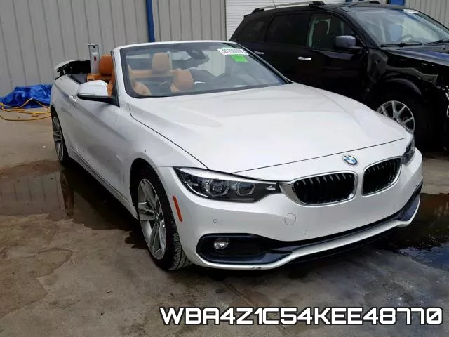 WBA4Z1C54KEE48770 2019 BMW 4 Series, 430I