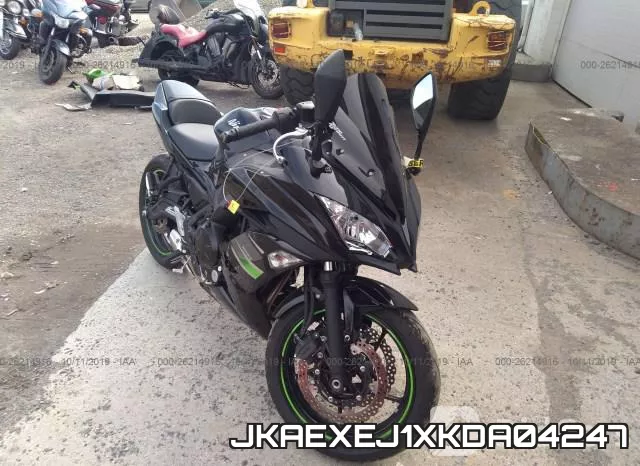 JKAEXEJ1XKDA04247 2019 Kawasaki EX650, J