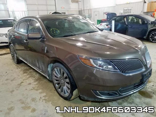1LNHL9DK4FG603345 2015 Lincoln MKS