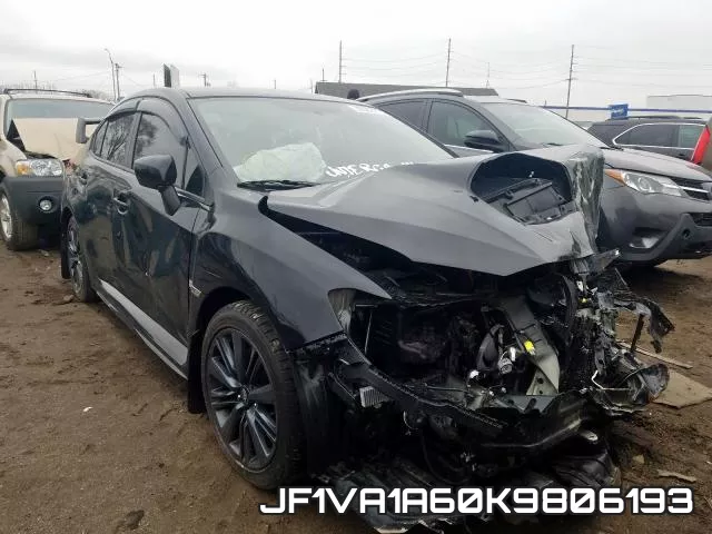JF1VA1A60K9806193 2019 Subaru WRX