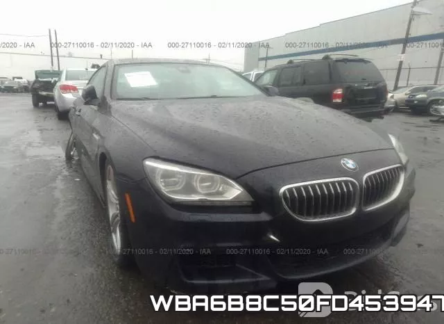 WBA6B8C50FD453947 2015 BMW 6 Series, 640 Xi Gran Coupe