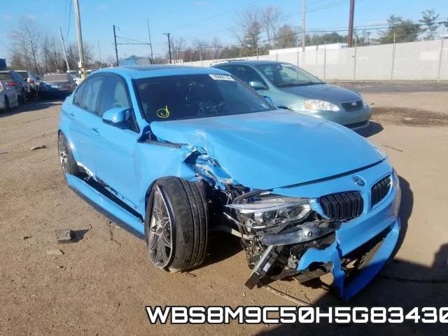 WBS8M9C50H5G83430 2017 BMW M3