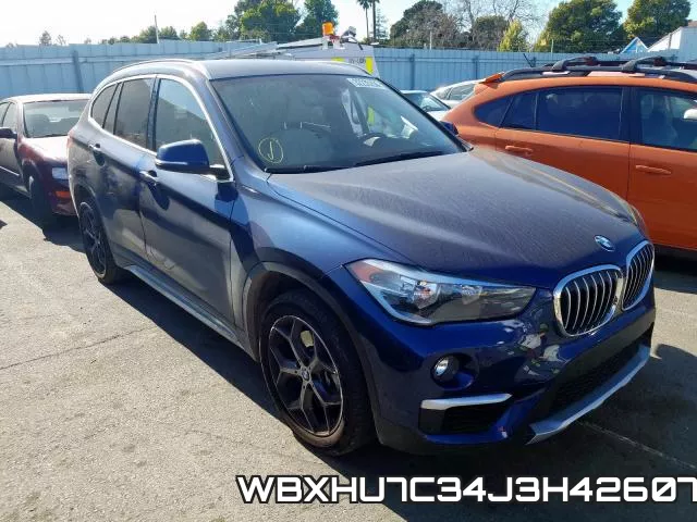 WBXHU7C34J3H42607 2018 BMW X1, Sdrive28I