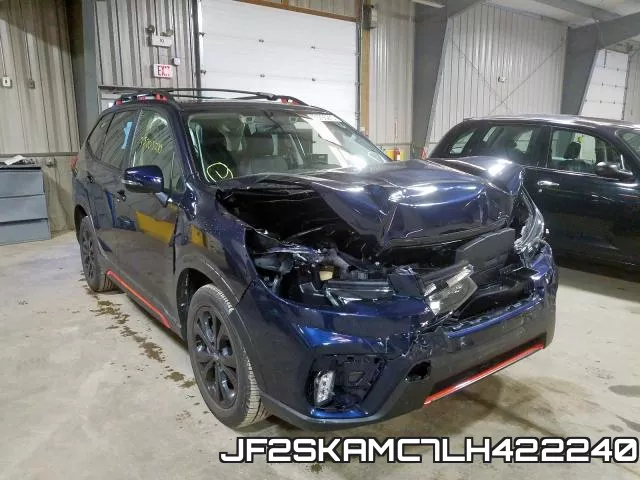 JF2SKAMC7LH422240 2020 Subaru Forester, Sport