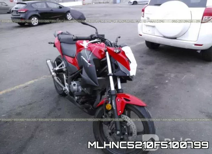 MLHNC5210F5100799 2015 Honda CB300, F