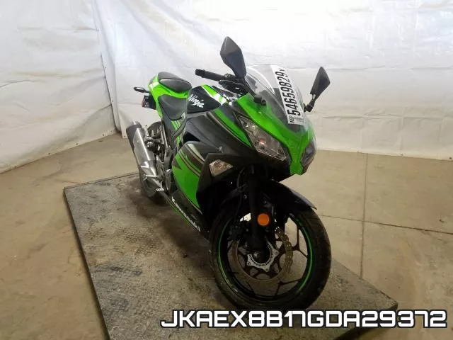 JKAEX8B17GDA29372 2016 Kawasaki EX300, B