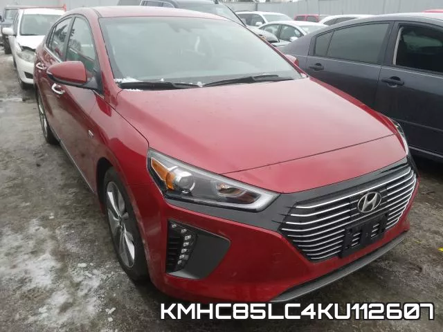 KMHC85LC4KU112607 2019 Hyundai Ioniq, Limited