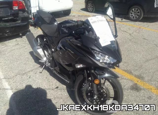 JKAEXKH18KDA34707 2019 Kawasaki EX400