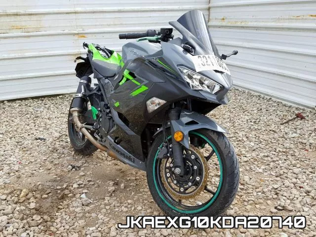 JKAEXG10KDA20740 2019 Kawasaki EX400