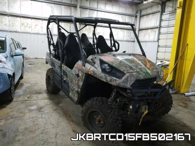 JKBRTCD15FB502167 2015 Kawasaki KRT800, D