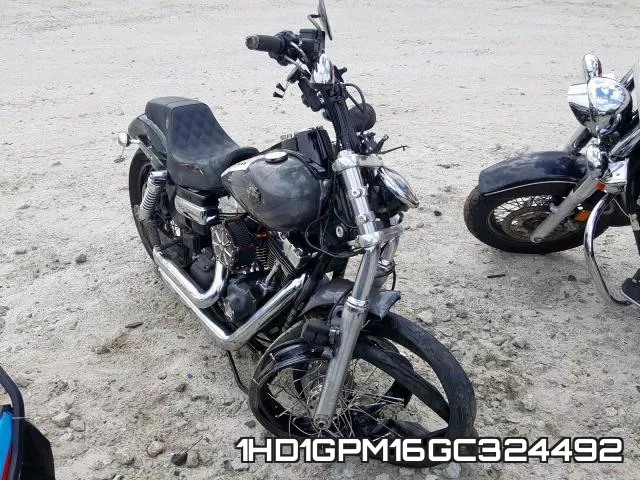 1HD1GPM16GC324492 2016 Harley-Davidson FXDWG, Dyna Wide Glide