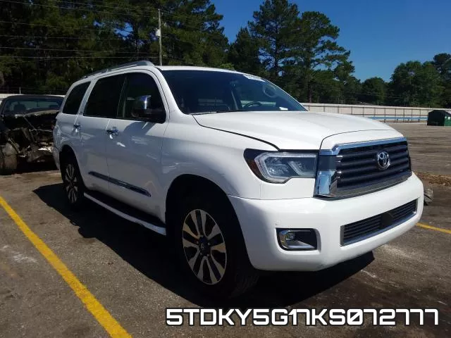 5TDKY5G17KS072777 2019 Toyota Sequoia, Limited