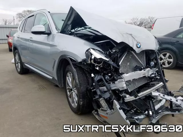 5UXTR7C5XKLF30630 2019 BMW X3, Sdrive30I