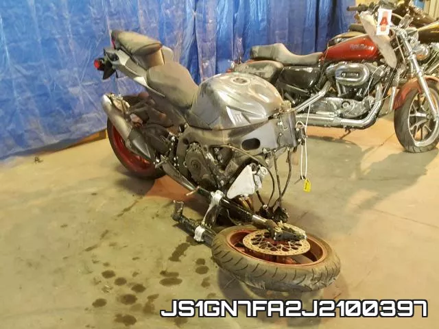 JS1GN7FA2J2100397 2018 Suzuki GSX-R600