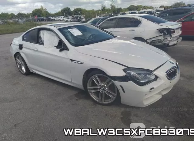 WBALW3C5XFC893075 2015 BMW 6 Series, 640 I