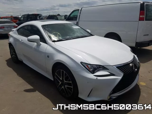 JTHSM5BC6H5003614 2017 Lexus RC, 300