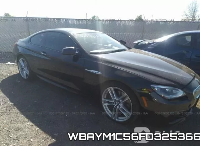 WBAYM1C56FD325366 2015 BMW 6 Series, 650 XI