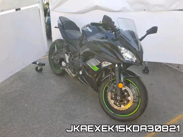 JKAEXEK15KDA30821 2019 Kawasaki EX650, F