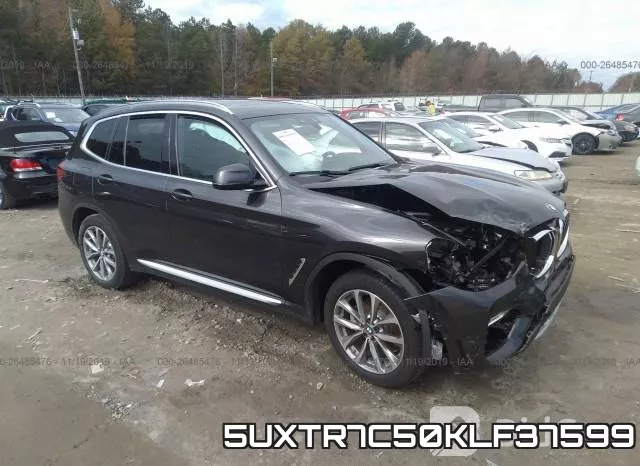 5UXTR7C50KLF37599 2019 BMW X3, Sdrive30I