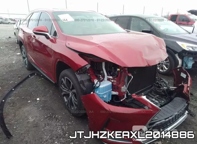 JTJHZKEAXL2014886 2020 Lexus RX, 350