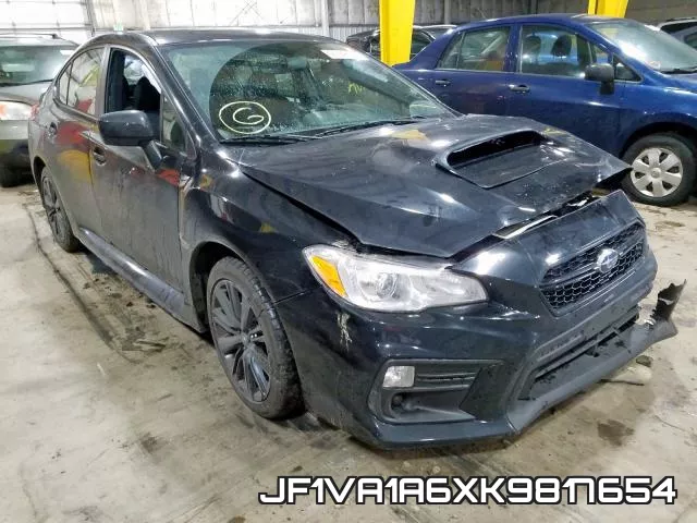 JF1VA1A6XK9817654 2019 Subaru WRX