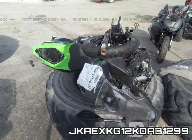JKAEXKG12KDA31299 2019 Kawasaki EX400