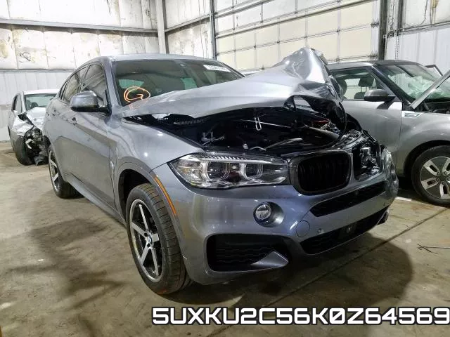 5UXKU2C56K0Z64569 2019 BMW X6, Xdrive35I