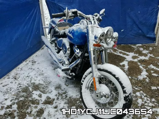 1HD1YCJ11JC043654 2018 Harley-Davidson FLDE, Deluxe