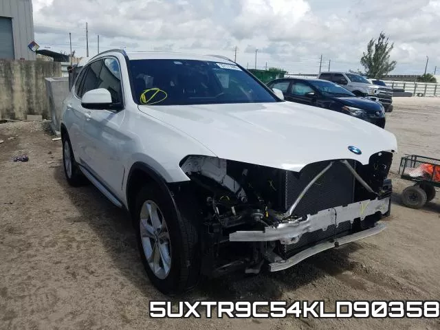 5UXTR9C54KLD90358 2019 BMW X3, Xdrive30I