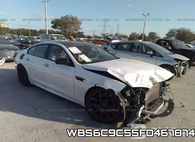 WBS6C9C55FD467874 2015 BMW M6, Gran Coupe