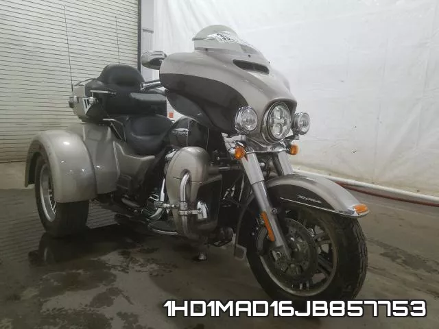 1HD1MAD16JB857753 2018 Harley-Davidson FLHTCUTG, Tri Glide Ultra