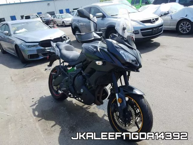 JKALEEF17GDA14392 2016 Kawasaki KLE650, F