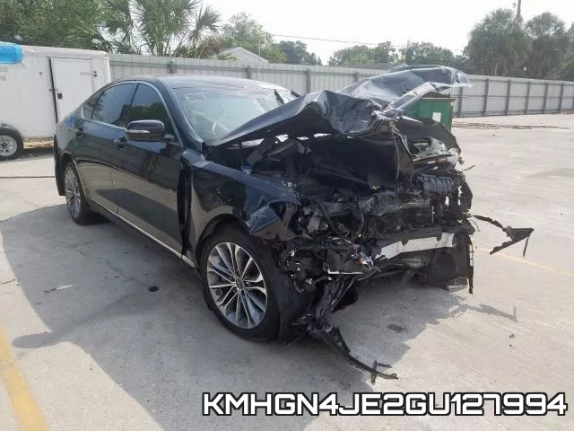 KMHGN4JE2GU127994 2016 Hyundai Genesis, 3.8L