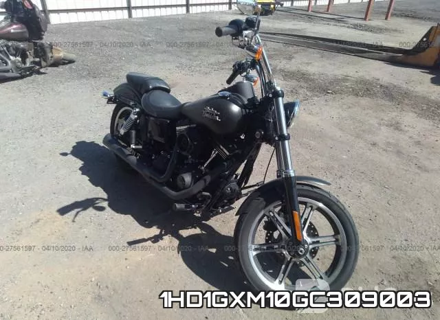 1HD1GXM10GC309003 2016 Harley-Davidson FXDB, Dyna Street Bob