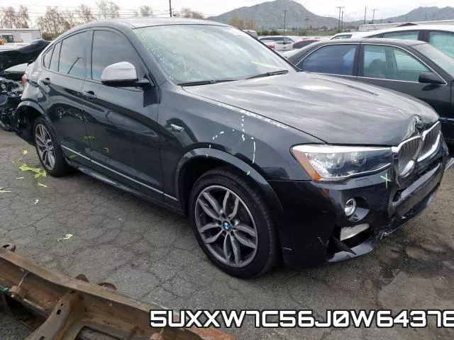 5UXXW7C56J0W64378 2018 BMW X4, Xdrivem40I