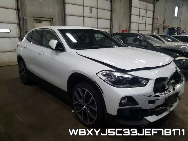 WBXYJ5C33JEF78171 2018 BMW X2, Xdrive28I