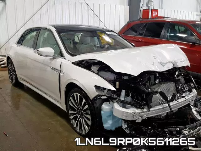 1LN6L9RP0K5611265 2019 Lincoln Continental,  Reserve