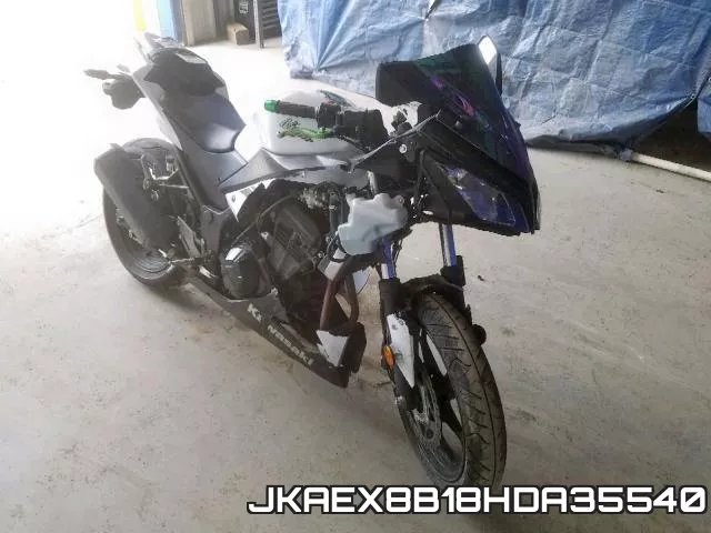 JKAEX8B18HDA35540 2017 Kawasaki EX300, B