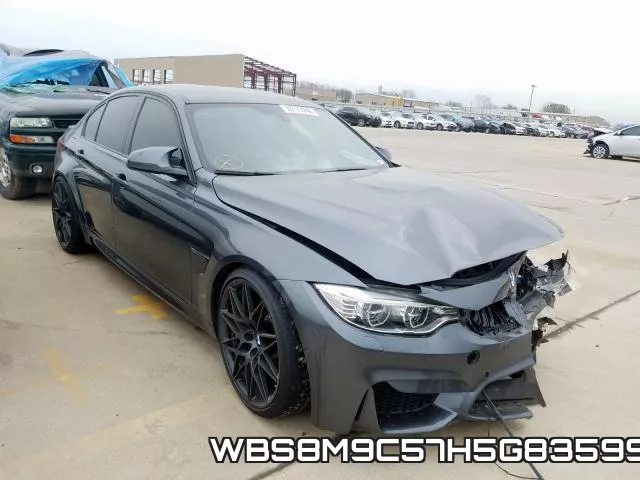 WBS8M9C57H5G83599 2017 BMW M3