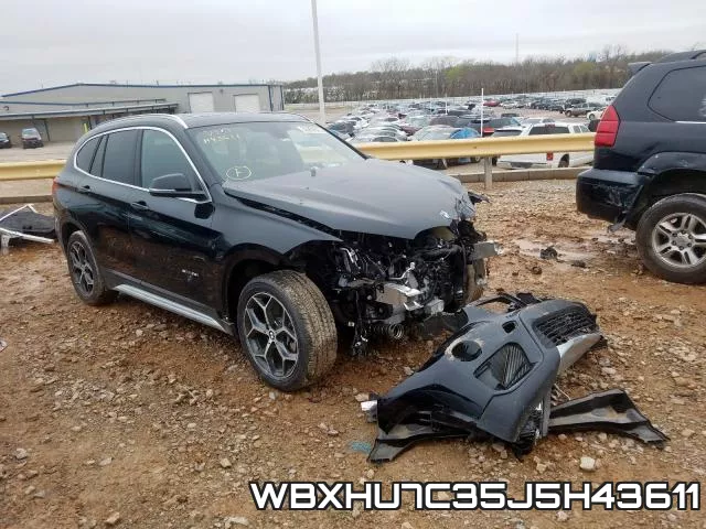 WBXHU7C35J5H43611 2018 BMW X1, Sdrive28I