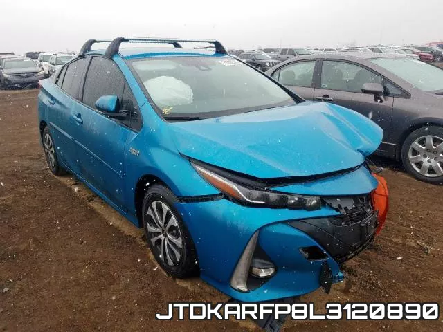 JTDKARFP8L3120890 2020 Toyota Prius, LE