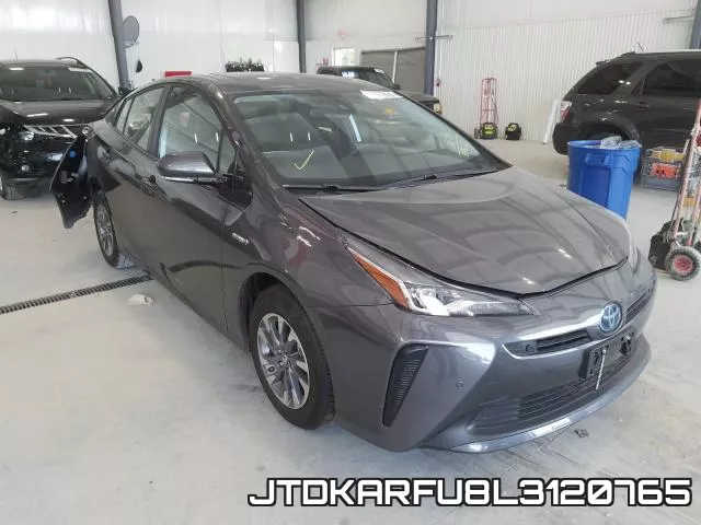 JTDKARFU8L3120765 2020 Toyota Prius, L